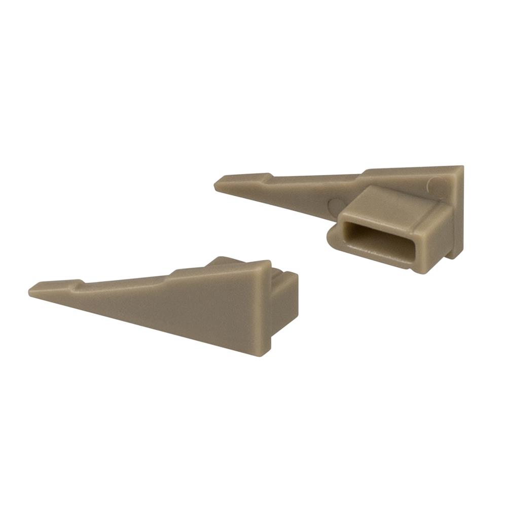 Комплект заглушек Arlight SL-MINI-SHELF-H8 OLIVE GREY