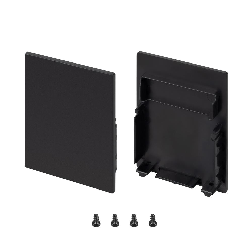 Заглушка Arlight SL-LINE-4050-3L-LOW BLACK глухая
