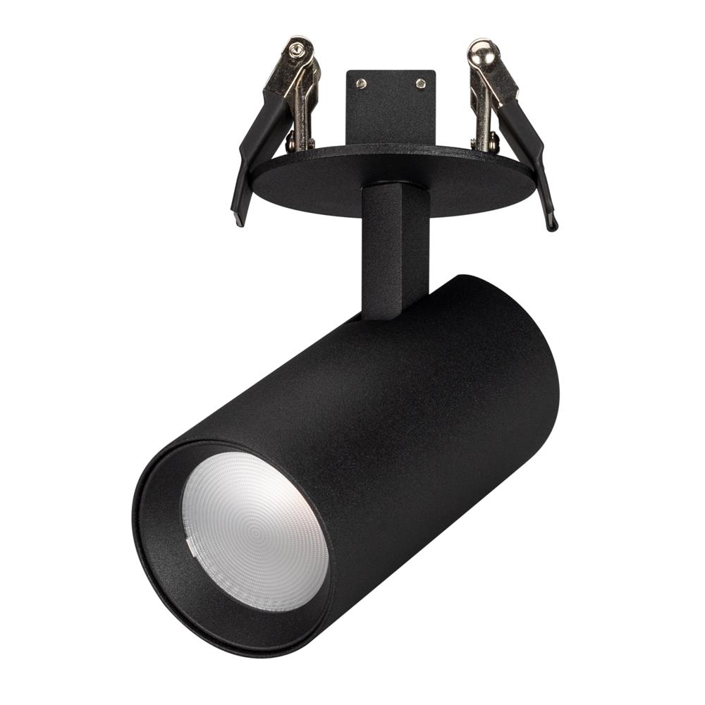 Светильник Arlight LGD-LUMOS-R55-9W Warm3000 (BK, 25 deg, 230V)