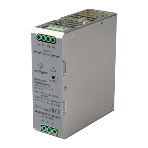 Блок питания Arlight ARV-DRP120-24-B (24V, 5A, 120W)