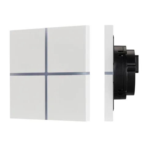 Сенсорная панель Arlight KNX-304-13-IN White (BUS, Frameless)