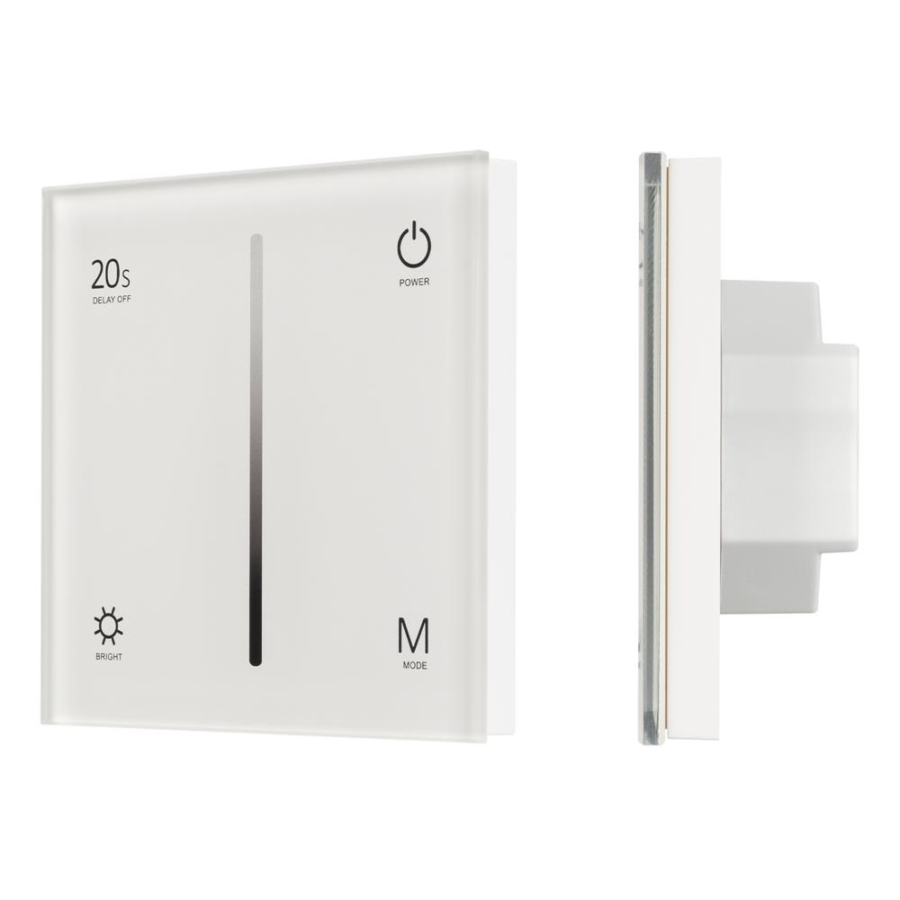 Панель Arlight SMART-P6-DIM-G-IN White (12-24V, 4x3A, Sens, 2.4G)