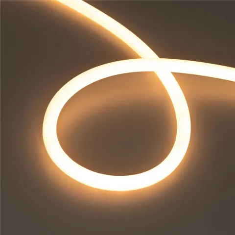 Светодиодная лента герметичная Arlight MOONLIGHT-TOP-M560-D13mm 24V Warm2300 360deg (8.6 W/m, IP65, 5m, wire x1)