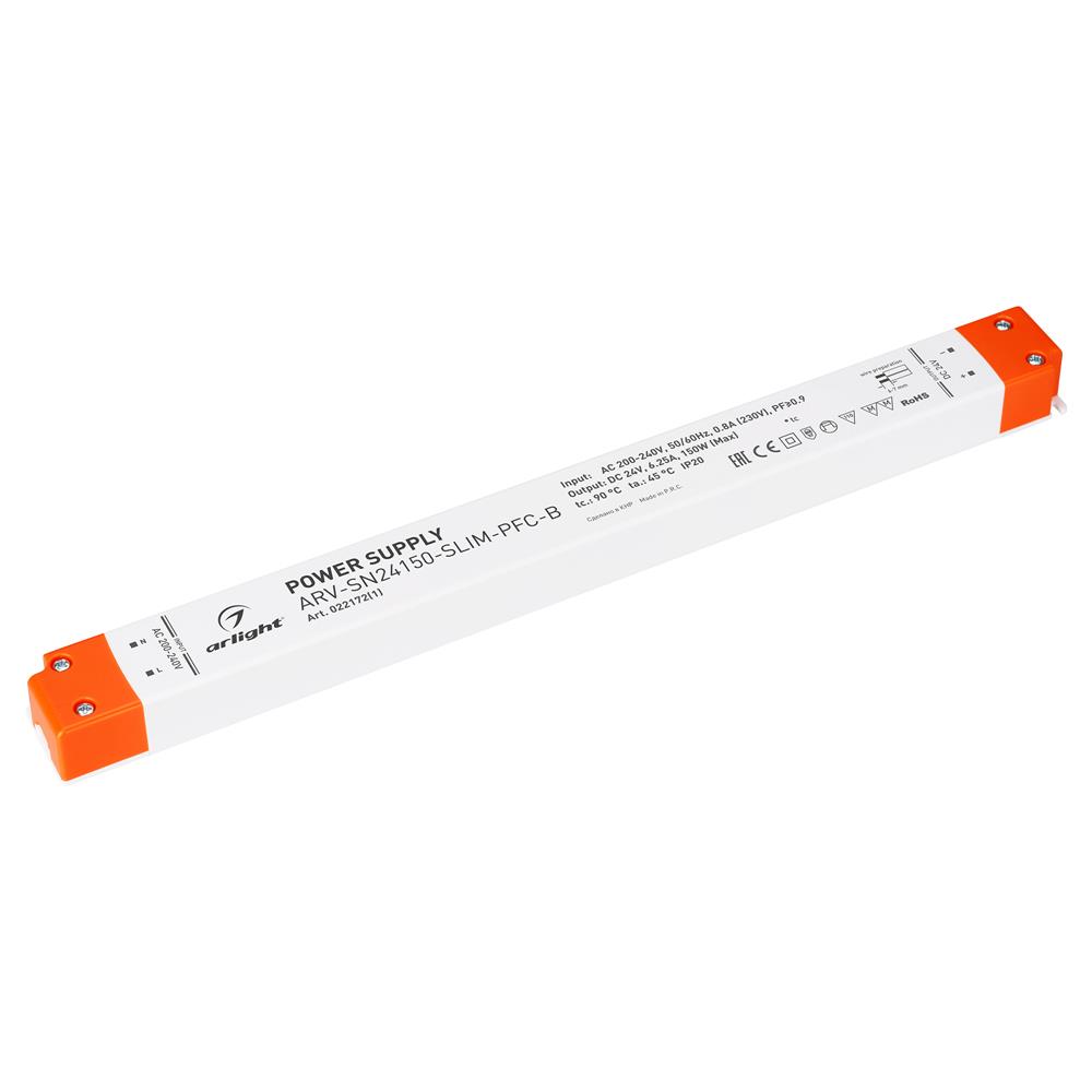 Блок питания Arlight ARV-SN24150-SLIM-PFC-B (24V, 6,25A, 150W)