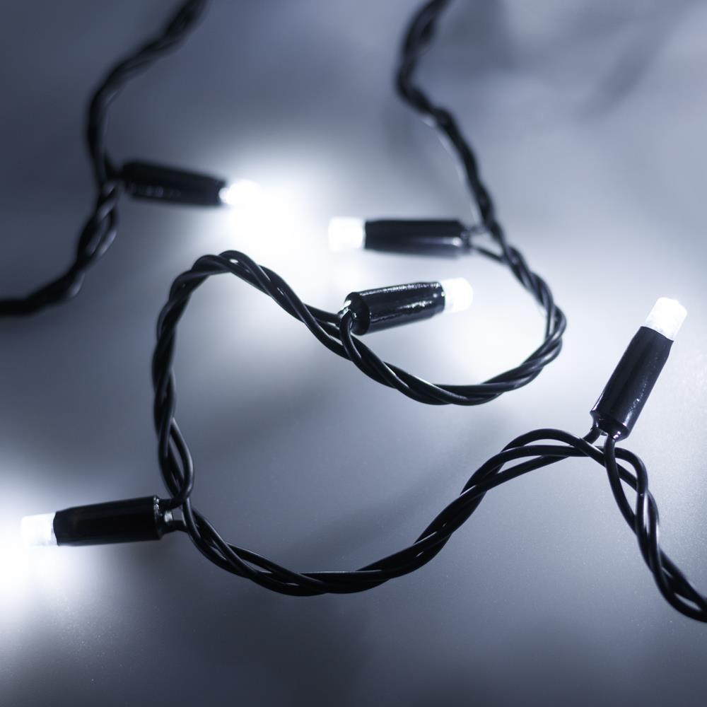 Светодиодная гирлянда Ardecoled ARD-STRING-PRO-10000-BLACK-100LED-STD WHITE (230V, 7W)