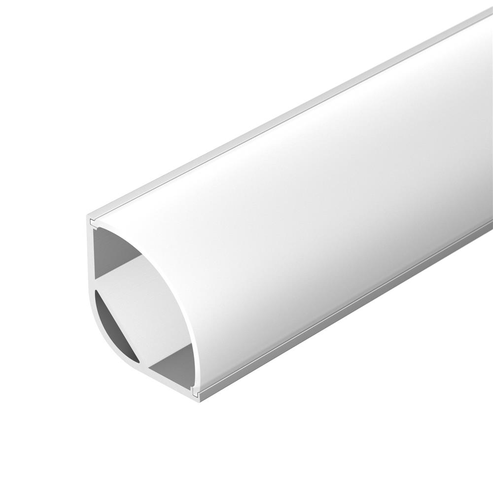 Профиль с экраном Arlight ARH-KANT-H30-2000 ANOD+OPAL