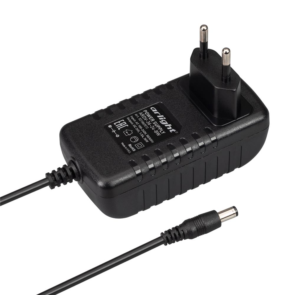 Блок питания Arlight ARDV-36-24-BW (24V, 1.5A, 36W)
