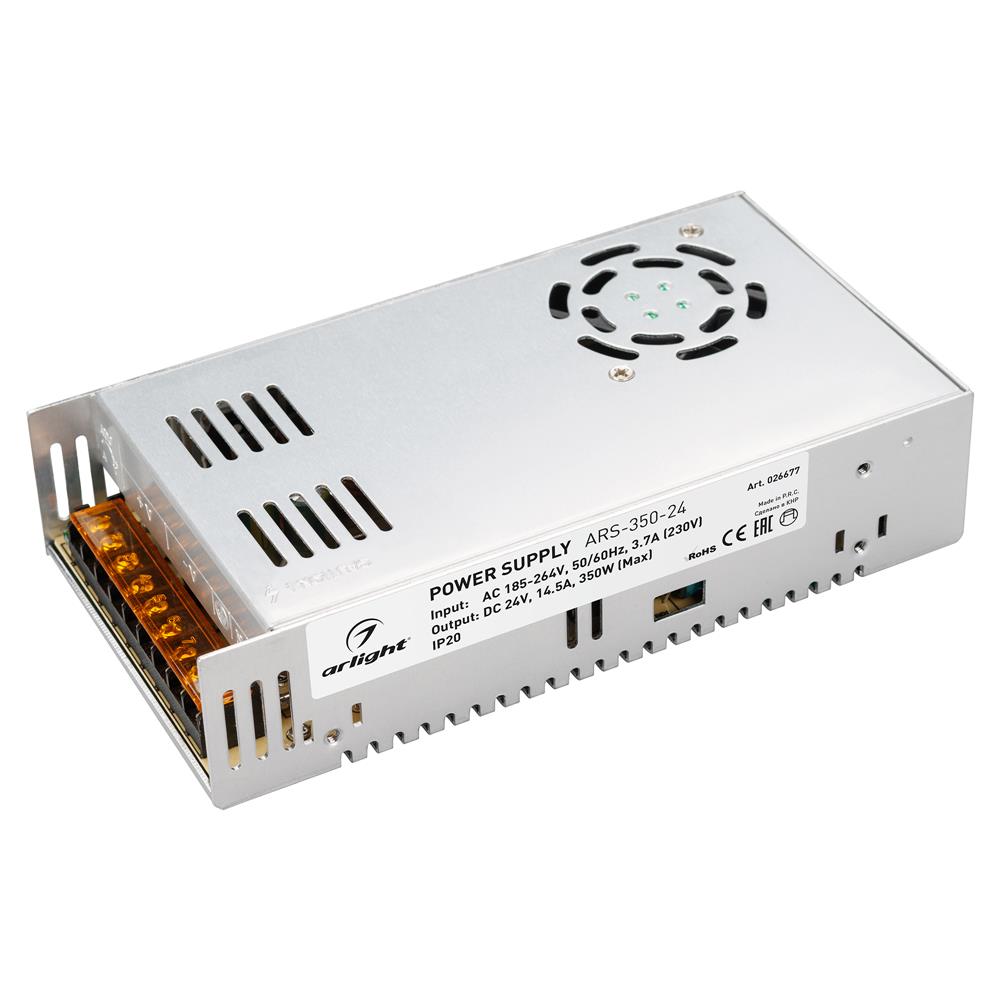 Блок питания Arlight ARS-350-24 (24V, 14.5A, 350W)