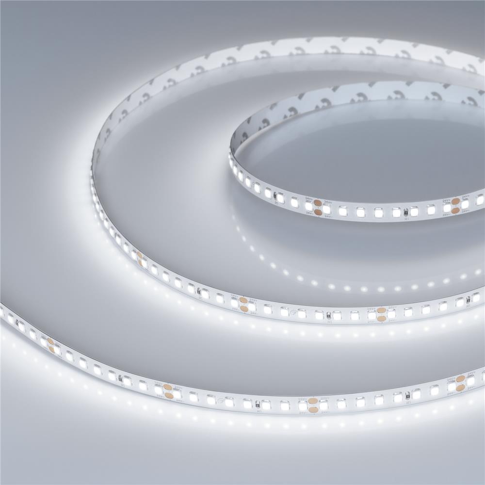 Светодиодная лента Arlight RT-A160-8mm 24V White6000 (12 W/m, IP20, 2835, 50m)