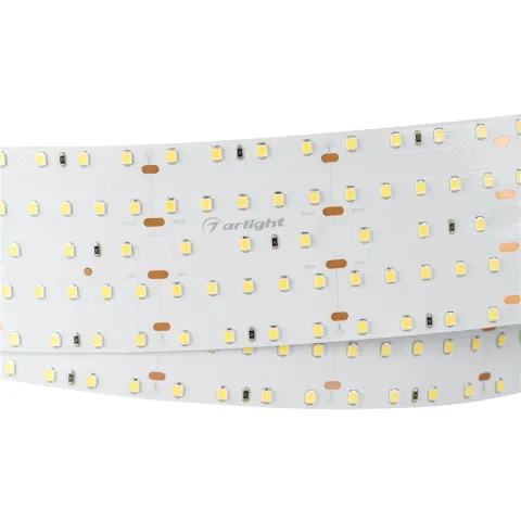 Светодиодная лента Arlight S2-2500 24V Warm 2700K 59mm (2835, 420 LED/m, LUX)