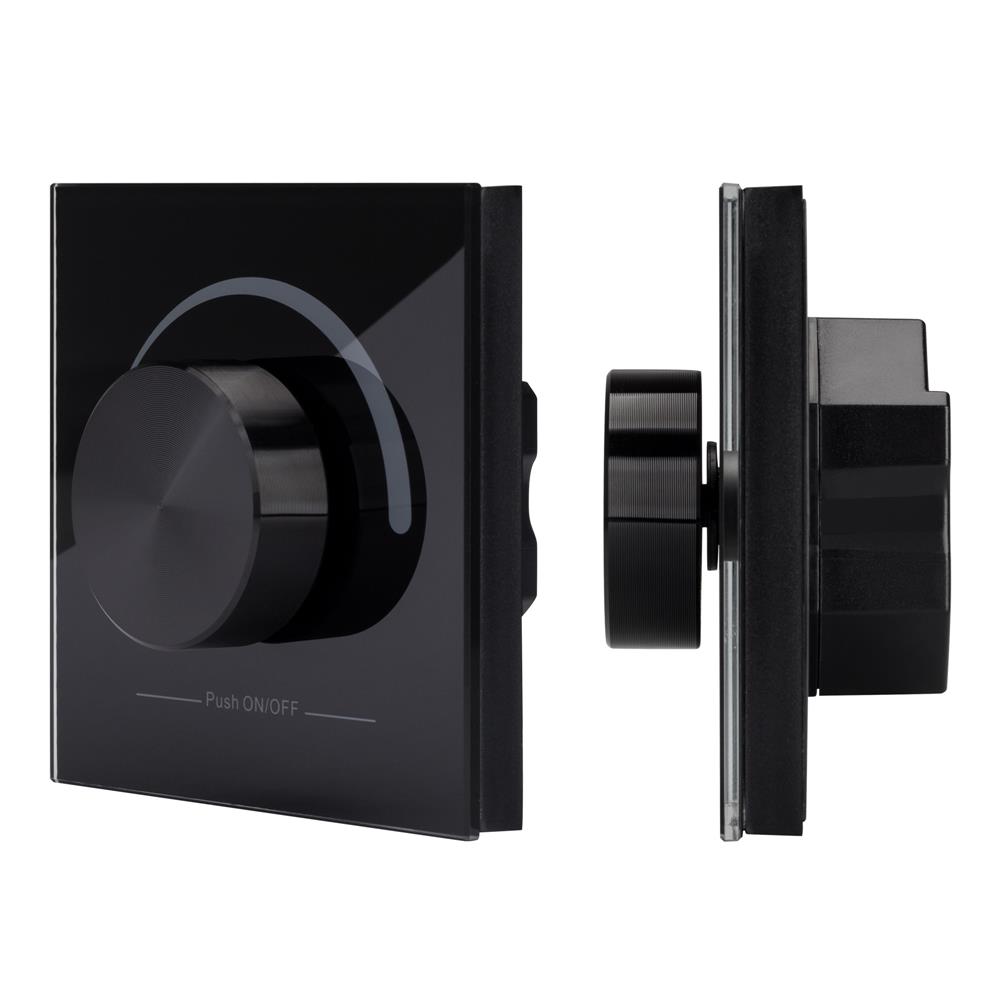 Панель Arlight Rotary SR-2836R-RF-IN Black (3V, DIM)