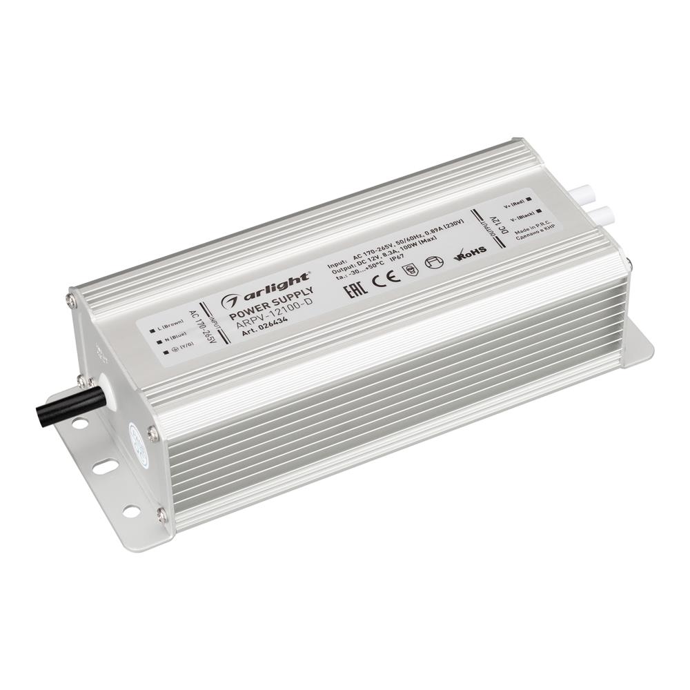Блок питания Arlight ARPV-12100-D (12V, 8.3A, 100W)