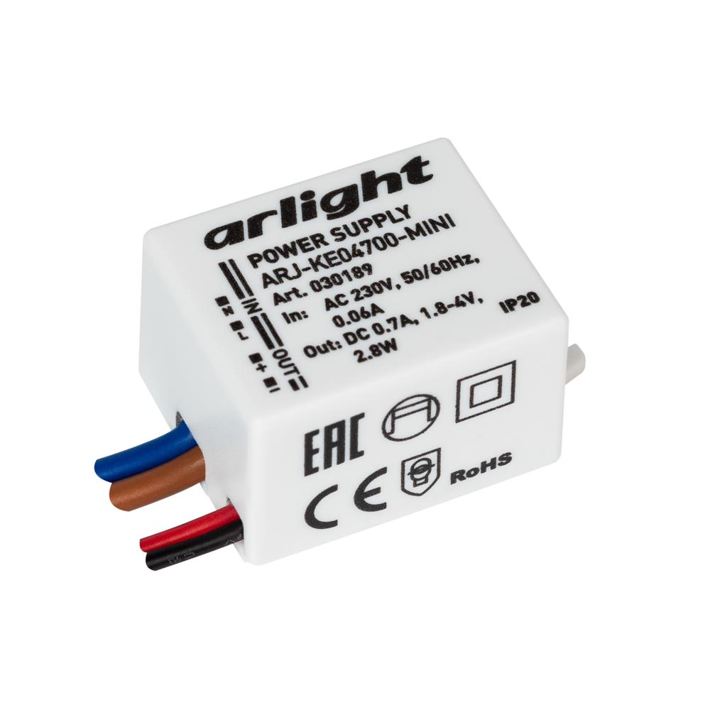 Блок питания Arlight ARJ-KE04700-MINI (2.8W, 700mA)