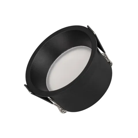 Светильник Arlight MS-BREEZE-BUILT-R82-9W Warm3000 (BK, 80 deg, 230V)