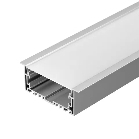 Профиль с экраном Arlight S2-LINIA94-F-2500 ANOD+OPAL