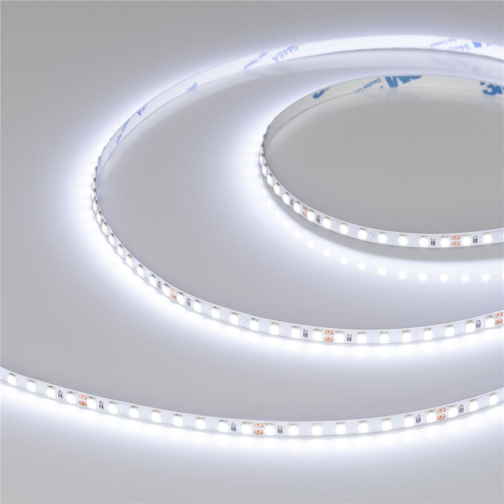 Светодиодная лента Arlight RT-A160-5mm 24V Cool 8K (9.6 W/m, IP20, 2835, 5m)