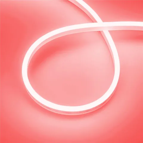 Светодиодная лента герметичная Arlight AURORA-PS-A120-12x6mm 24V Red (10 W/m, IP65, 2835, 5m)