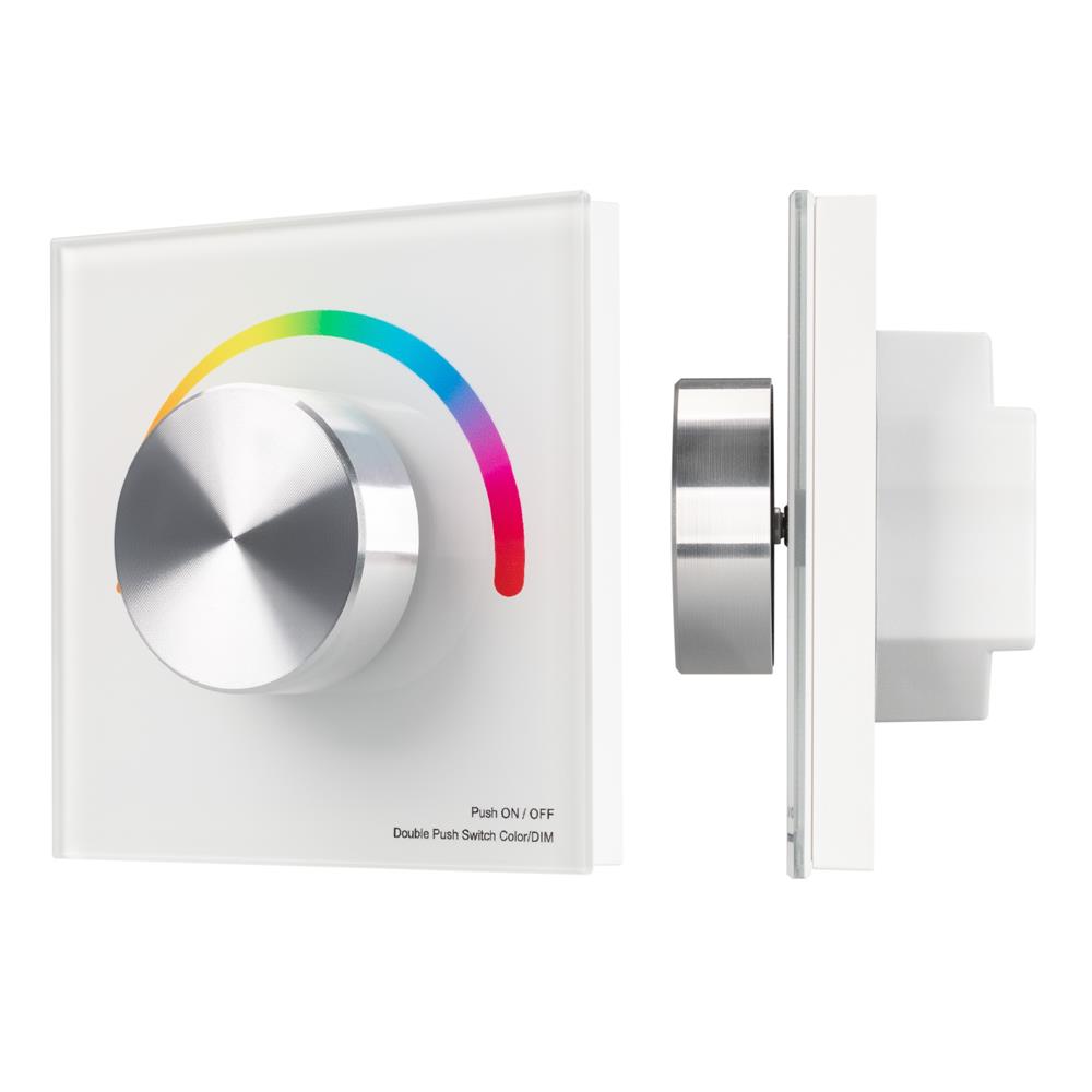 Панель Arlight SMART-P5-RGB-G-IN White (3V, Rotary, 2.4G)
