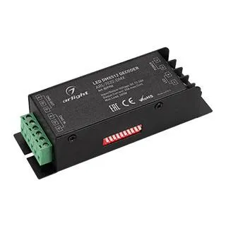 Декодер Arlight ARL-7022-DMX (12-24V, 1x25A, DMX512)