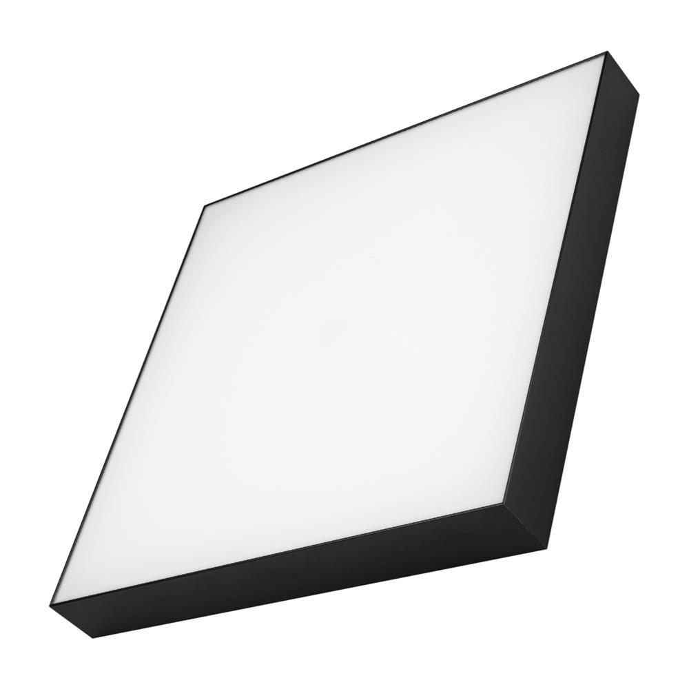Светильник Arlight SP-QUADRO-S500x500-50W Warm3000 (BK, 120 deg, 230V)