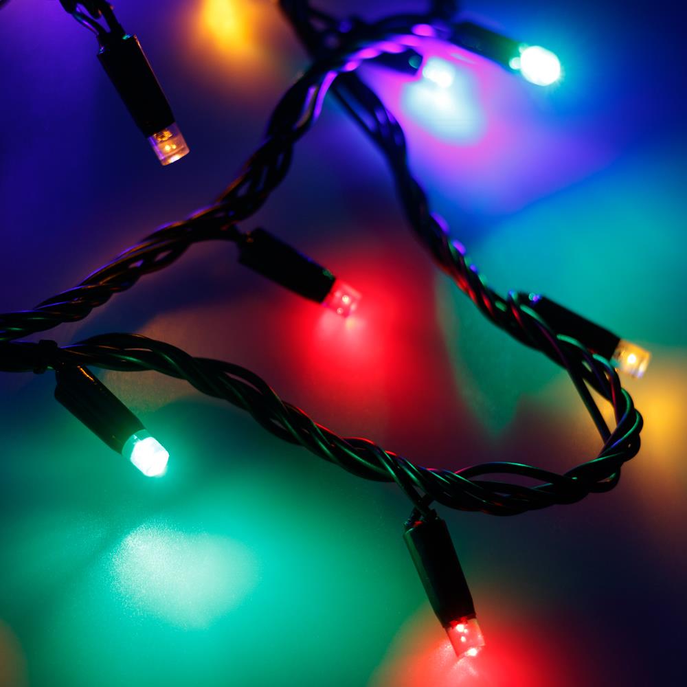 Светодиодная гирлянда Ardecoled ARD-STRING-PRO-10000-GREEN-100LED-LIVE RGB (230V, 7W)