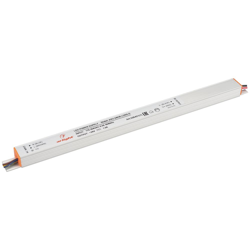Блок питания Arlight ARV-24036-LONG-D (24V, 1.5A, 36W)