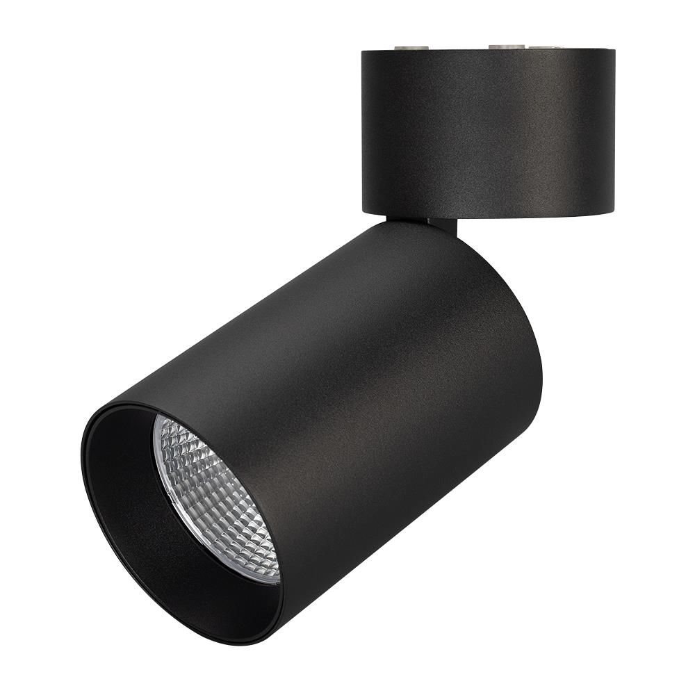 Светильник Arlight SP-POLO-SURFACE-FLAP-R85-15W Day4000 (BK-BK, 40 deg)