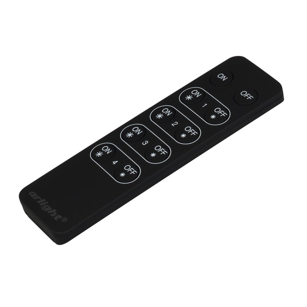 Пульт Arlight SR-2833K4 Black (диммер 4 зоны)