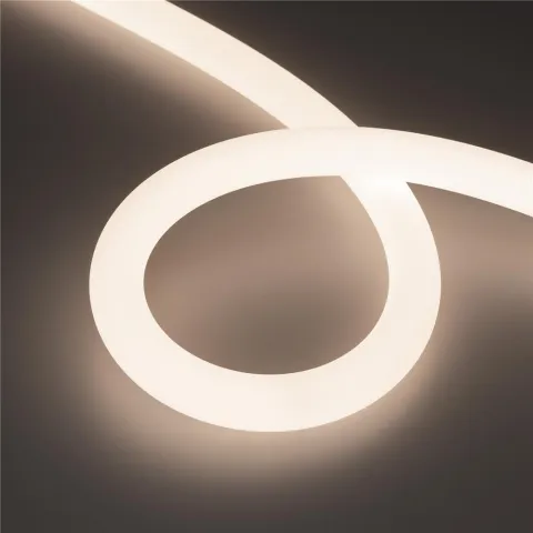 Светодиодная лента герметичная Arlight MOONLIGHT-TOP-FP-X1088-D25mm 24V Day4000 (20 W/m, IP65, 5m, wire x1)