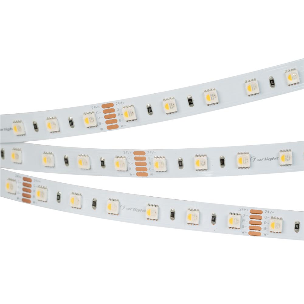 Светодиодная лента Arlight RT-B60-12mm 24V RGBW-White-4-in-1 (19.2 W/m, IP20, 5060, 5m)