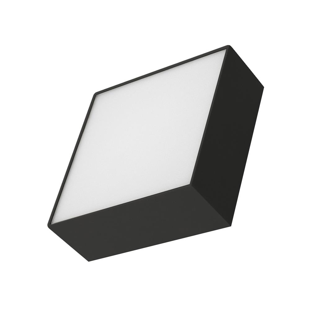 Светильник Arlight SP-QUADRO-S175x175-16W Warm3000 (BK, 120 deg, 230V)