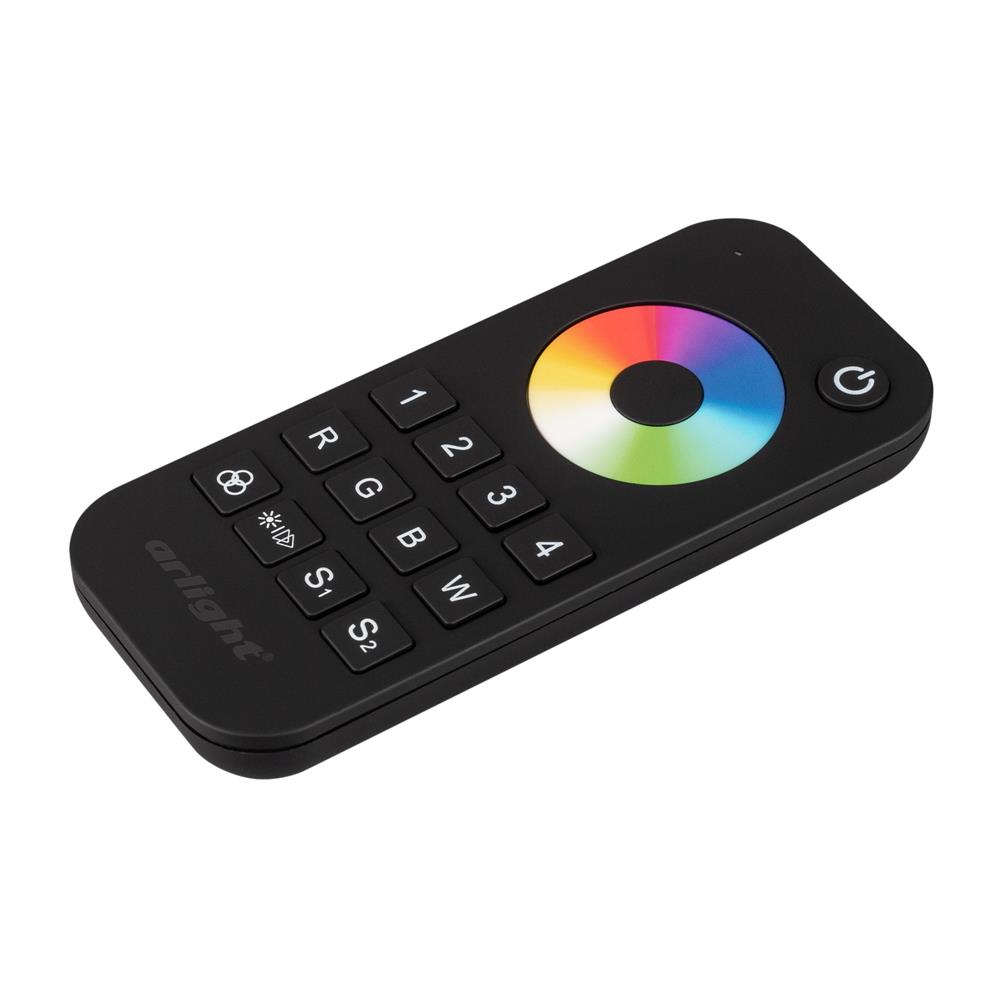 Пульт Arlight SMART-R26-RGBW Black (4 зоны, 2.4G)