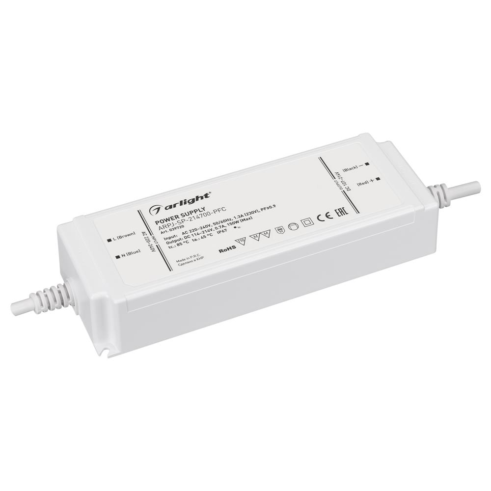 Блок питания Arlight ARPJ-SP-214700-PFC (150W, 114-214V, 0.7A)