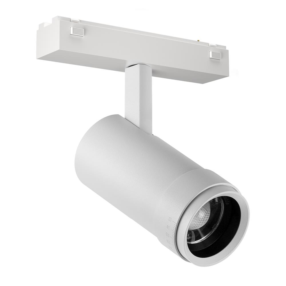 Светильник Arlight MAG-VIBE-SPOT-ZOOM-R47-10W Warm3000 (WH, 20-55 deg, 48V)
