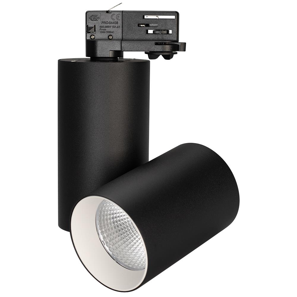 Светильник Arlight SP-POLO-TRACK-TURN-R85-15W Warm3000 (BK-WH, 40 deg)