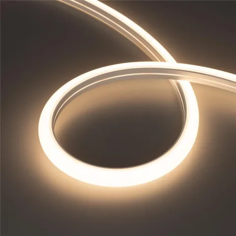 Светодиодная лента герметичная Arlight MOONLIGHT-TOP-A140-16x15mm 24V Warm3500 (9.6 W/m, IP65, 2835, 5m, wire x1)