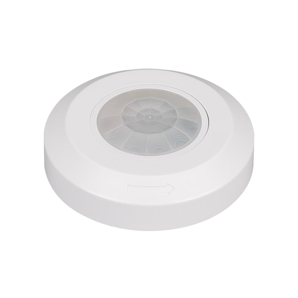 Датчик движения Arlight PRIME-PIR-SURFACE-R76-200W (230V, 0.87A, SLIM, IP20)
