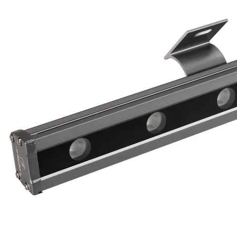 Светодиодный прожектор Arlight AR-LINE-1000L-48W-24V RGB-Day4000 (Grey, 15x45 deg, DMX512)