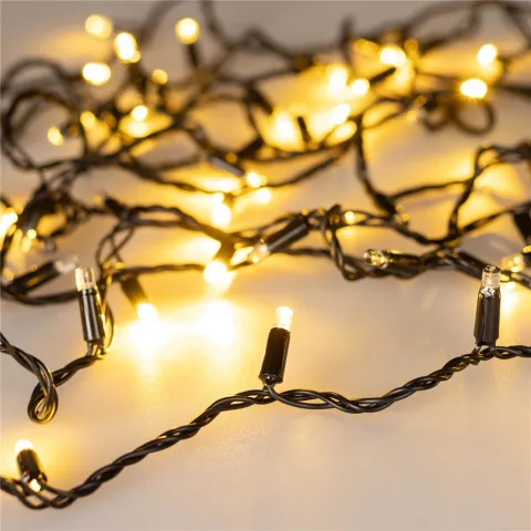 Светодиодная гирлянда Ardecoled ARD-STRING-CLASSIC-1000-BLACK-100LED-PULSE Warm (230V, 7W)