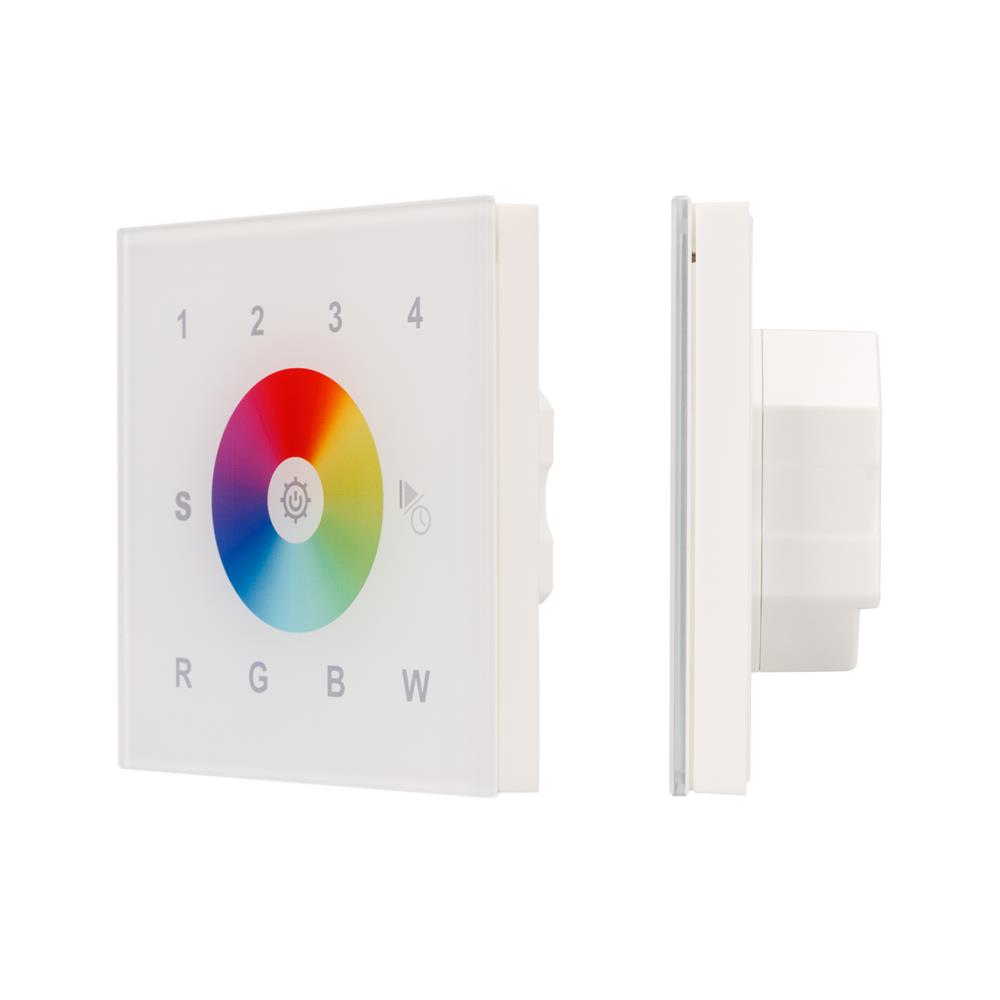 Панель Arlight Sens SR-2820AC-RF-IN White (220V,RGBW,4зоны