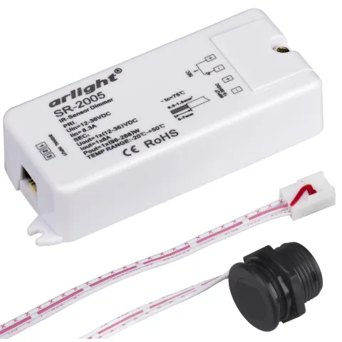 Диммер Arlight SR-2005 (12-36V, 96-288W, IR-Sensor)