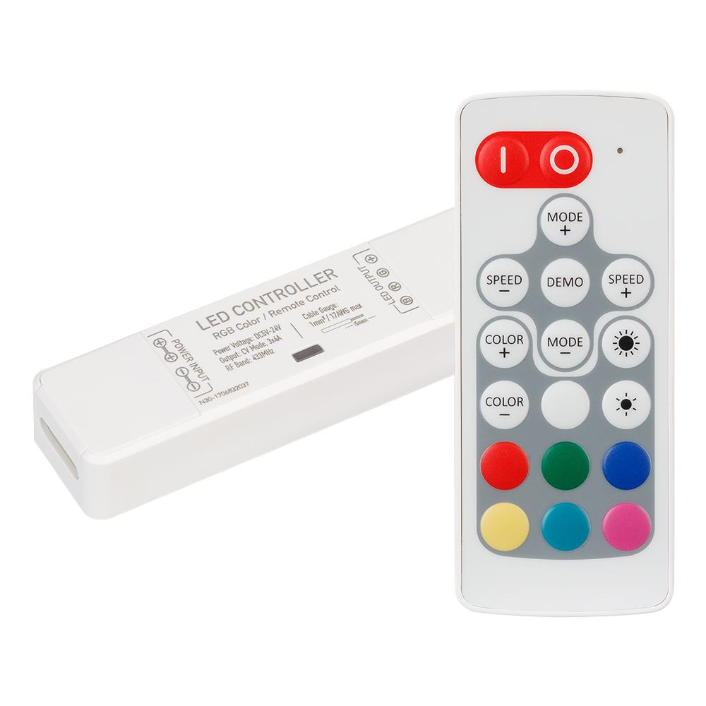 Контроллер Arlight ARL-MINI-RGB-3x4A (5-24V, RF ПДУ 18кн)