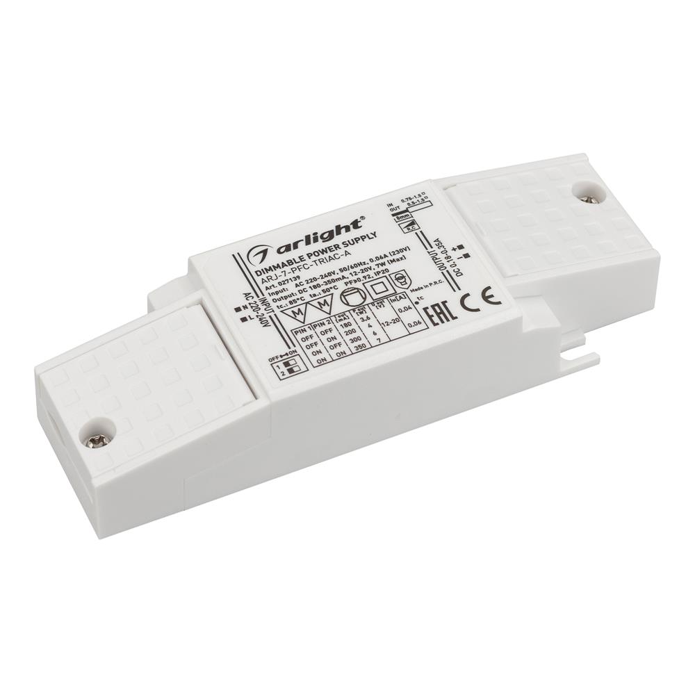 Блок питания Arlight ARJ-7-PFC-TRIAC-A (7W, 180-350mA)