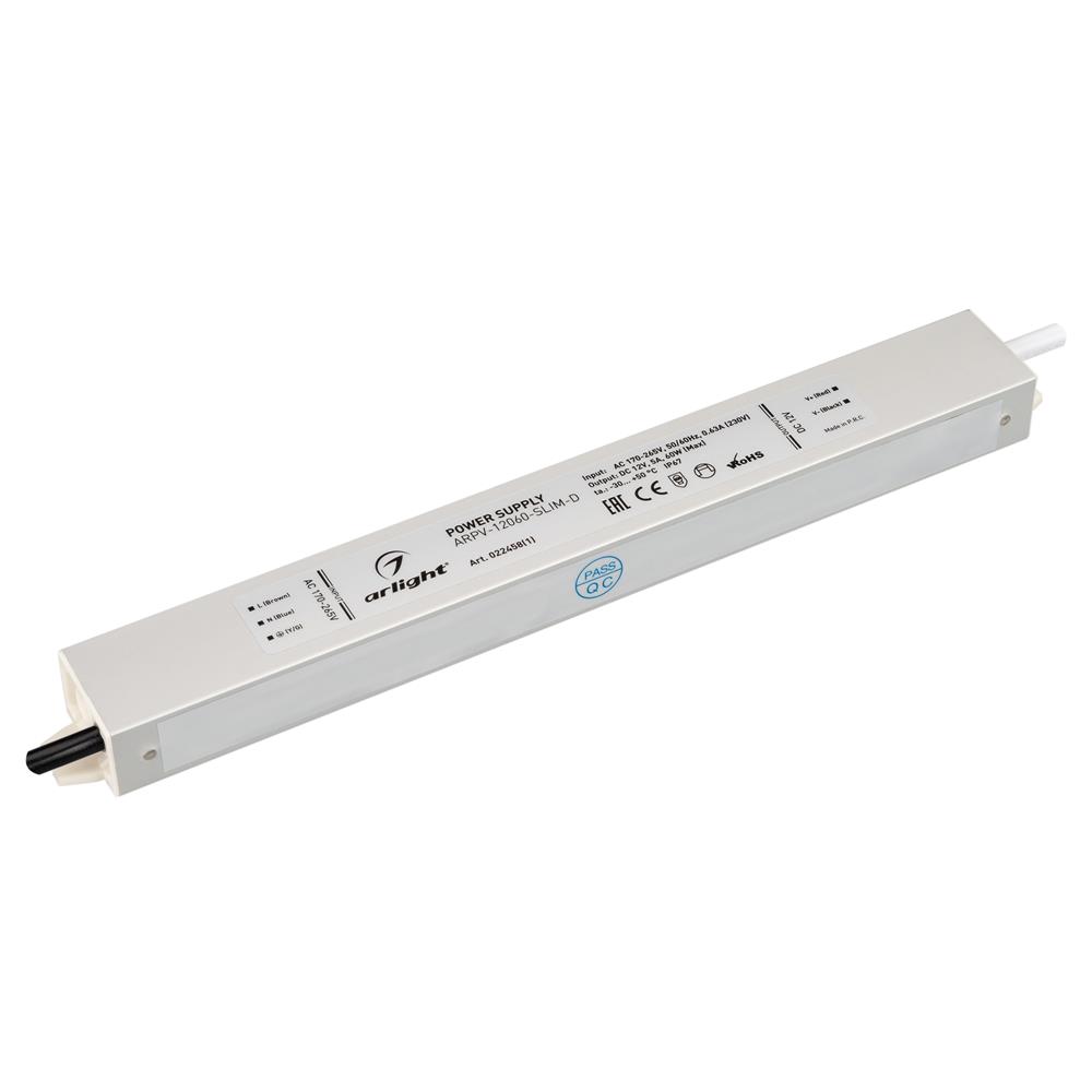 Блок питания Arlight ARPV-12060-SLIM-D (12V, 5A, 60W)