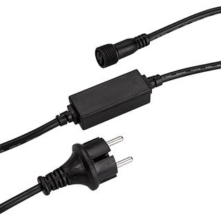 Шнур питания Ardecoled ARD-ICICLE-CLASSIC-1.5M Black (230V, 1.6A)