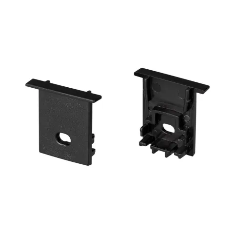 Заглушка Arlight SL-COMFORT-1722-F BLACK c отверстием