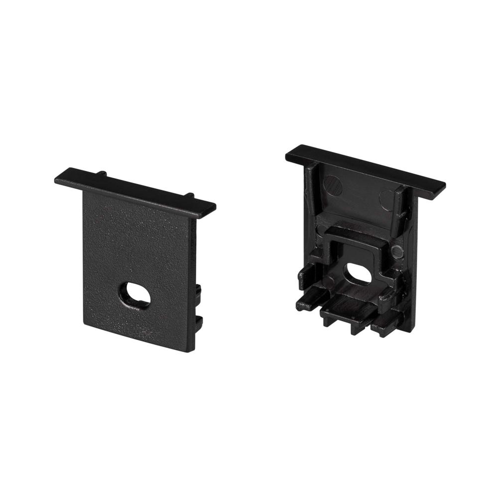 Заглушка Arlight SL-COMFORT-1722-F BLACK c отверстием