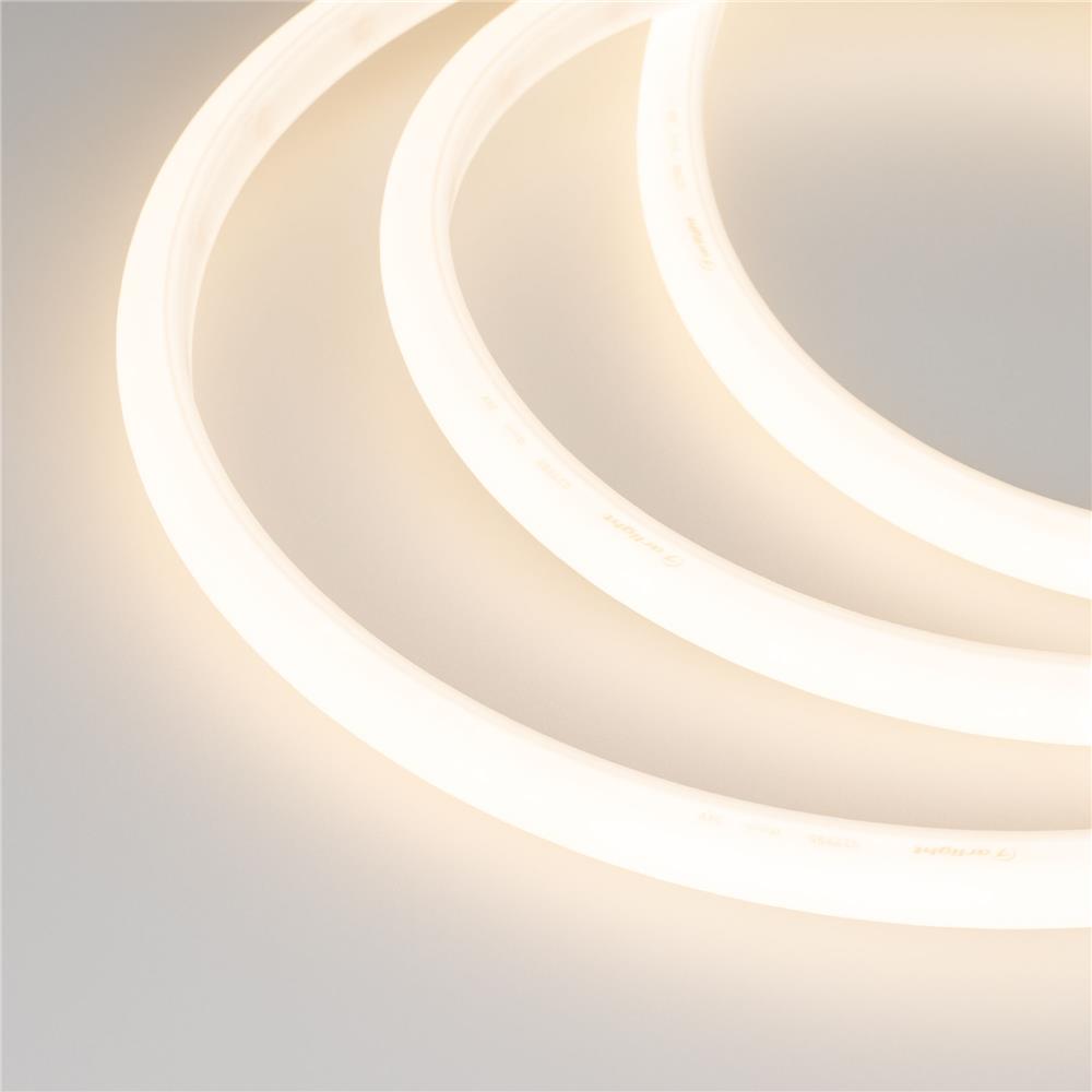 Образец Гибкий неон Arlight ARL-MOONLIGHT-1516-DOME 24V Warm