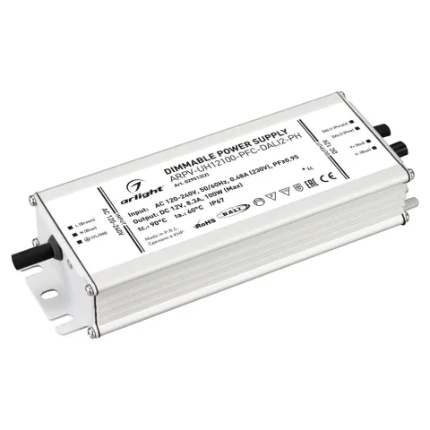Блок питания Arlight ARPV-UH12100-PFC-DALI2-PH (12V, 8.3A, 100W)