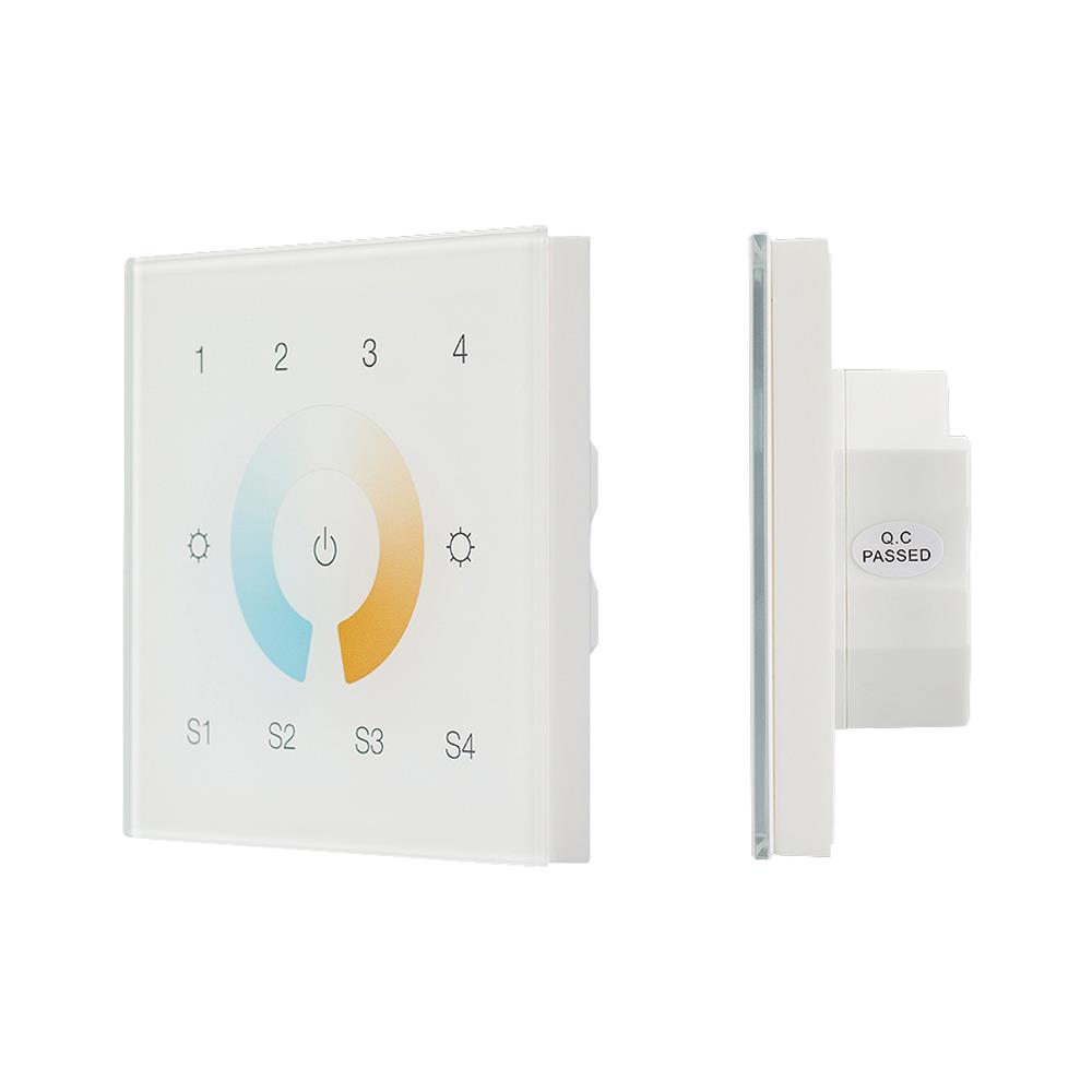 Сенсорная панель Arlight DALI-901-11-4G-4SC-MIX-DT8-IN White (BUS/230V)